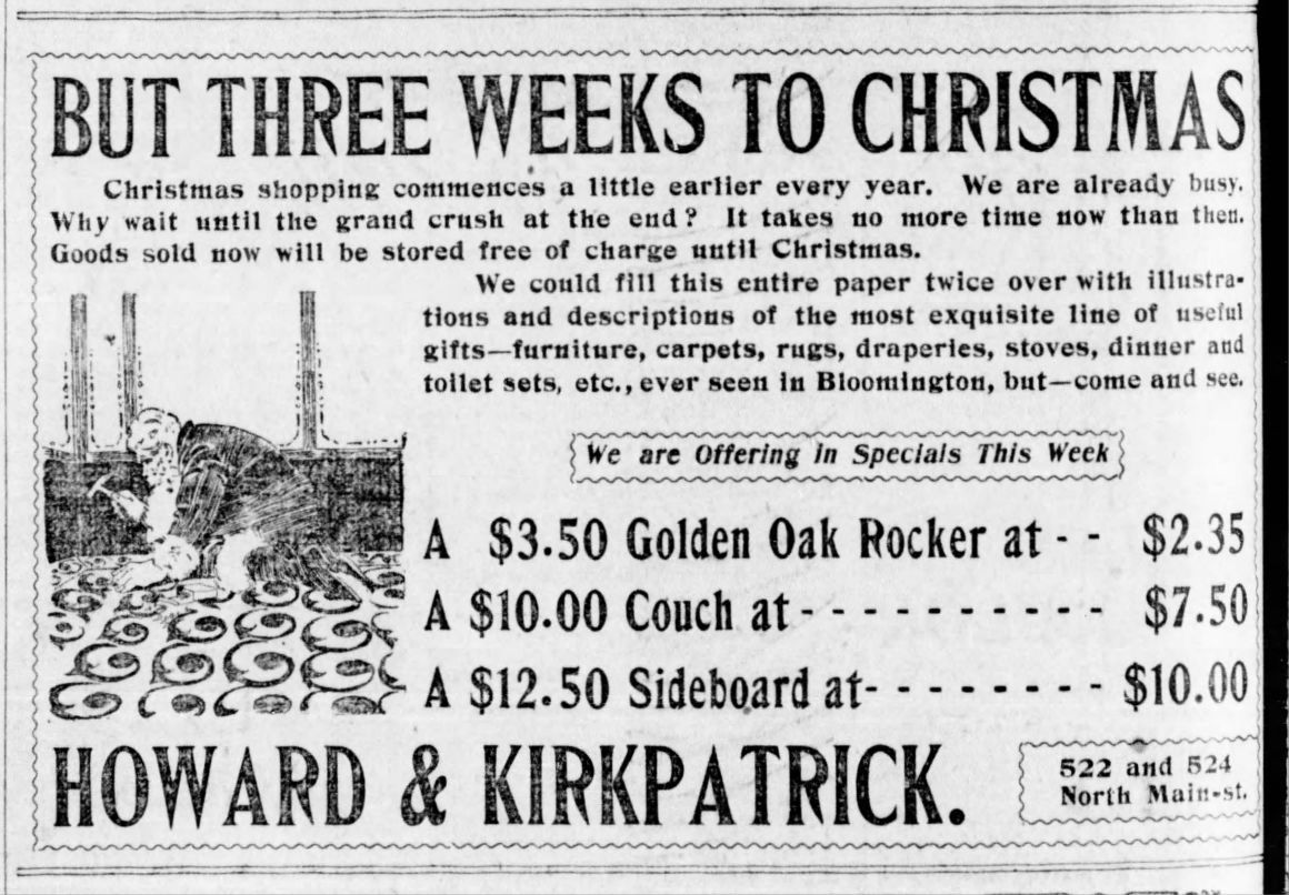 Three weeks to Christmas